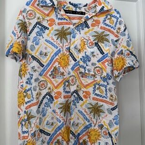 Edgar + Ash Multicolor Patterned Shirt